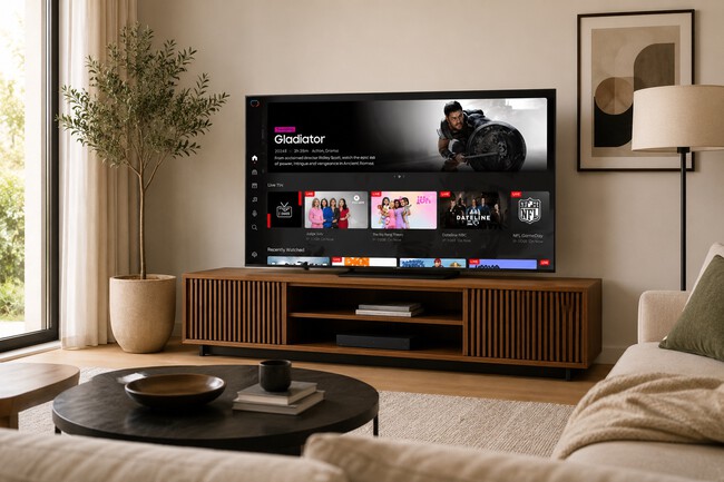 Salon Con Televisor Con Samsung Tv Plus