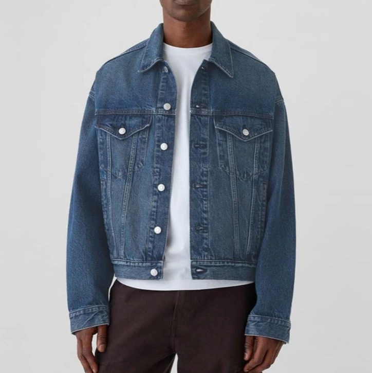 Gap Chaqueta vaquera de hombre con cuello punta