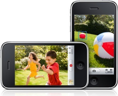 iPhone 3G S, 3MP y grabación de vídeo