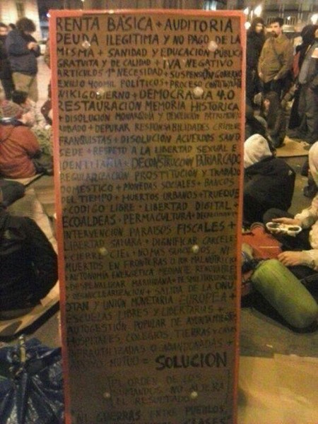 "IVA negativo": una buena idea de las acampadas para aplicar en impuestos indirectos