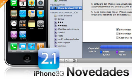 Listado completo de novedades no documentadas del iPhone 2.1