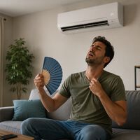 Creía que el aire acondicionado no enfriaba suficiente, pero el problema estaba en cómo medía el calor de la habitación