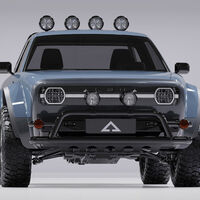La Alpha WOLF es una pick-up eléctrica retro en frasco pequeño que promete hasta 443 km de autonomía