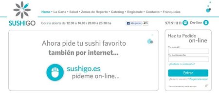 SushiGo, cocina japonesa a domicilio que basa su negocio en la web