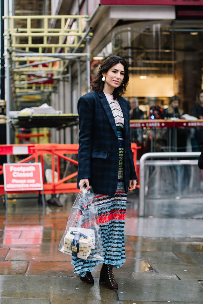 street style londres semana moda color