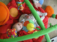 Cuando los bebés cumplen los seis meses los gimnasios deben ir despareciendo