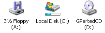 Vista Drive Icon, iconos del disco de Vista en tu XP