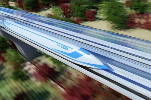 Trem-bala chinês / Imagem: Geely