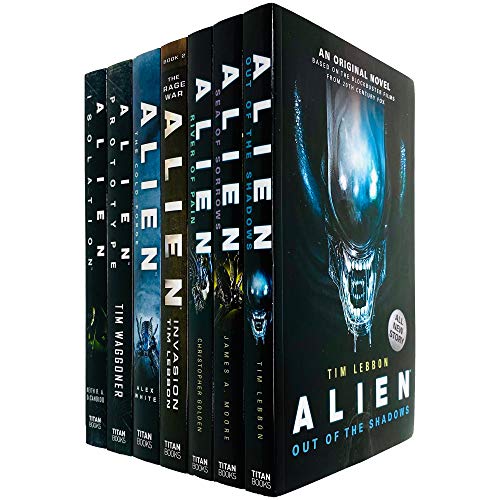 Alien Series 7 Books Collection Set (Out of the Shadows, Sea of Soccows, River of Pain, Invasion, Cold Forge, Prototype & Isolation)
