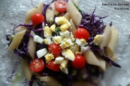 Ensalada de codorniz escabechada dieta disociada