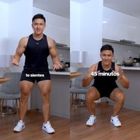 El entrenador Anthoni Montalván desvela su secreto: "Hacer 10 sentadillas cada 45 minutos es igual que dar 10.000 pasos al día"