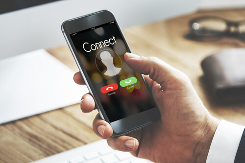 Conectar El Concepto De Comunicacion De Llamadas Entrantes