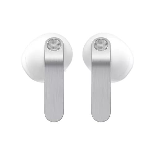 Samsung Galaxy Buds4, Auriculares Bluetooth, Audio 240bit/96 kHz, Cancelación de Ruido Adaptativa, Agente IA de Voz, Garantía del Fabricante 3 Años+1 Año Extra, Blanco (Versión Española)