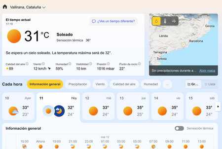 Tiempo Msn