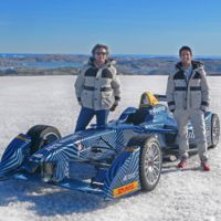 Un Fórmula E en el ártico por una buena causa