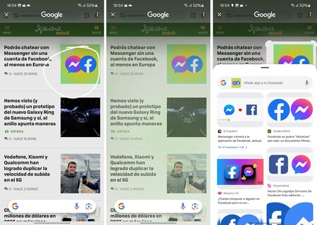 Circle to search en un Samsung Galaxy S24