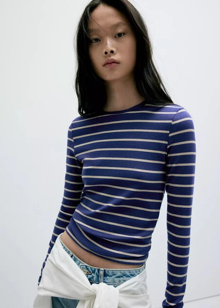 Adios A Las Camisas Hola A Las Camisetas De Manga Larga Con Estos Modelos De Zara Y Mango Ideales Para Tus Looks De Otono