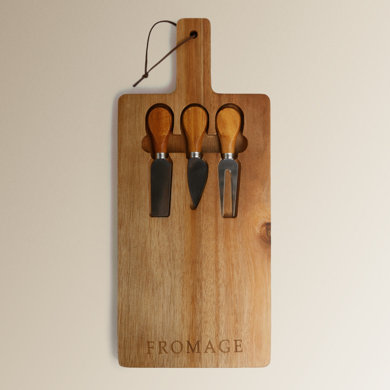 El Corte Inglés - Tabla para cortar queso Acacia El Corte Inglés.