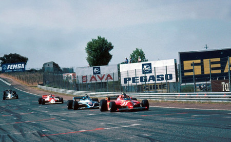 Llegada GP España 1981 Jarama