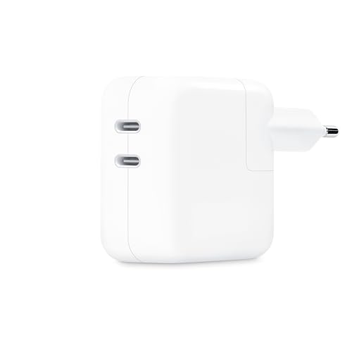 Apple Adaptador de Corriente con Dos Puertos USB‑C de 35 W ​​​​​​​