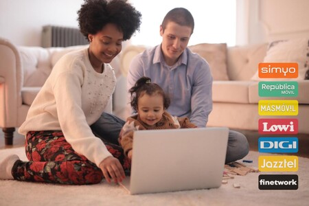 Comparamos los combinados familiares de fibra y dos móviles por menos de 40 euros: Finetwork y Simyo retan a Digi y otros OMVs