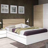 Cabecero y dos mesitas de noche a juego por 99,99 euros y envío gratis en eBay 