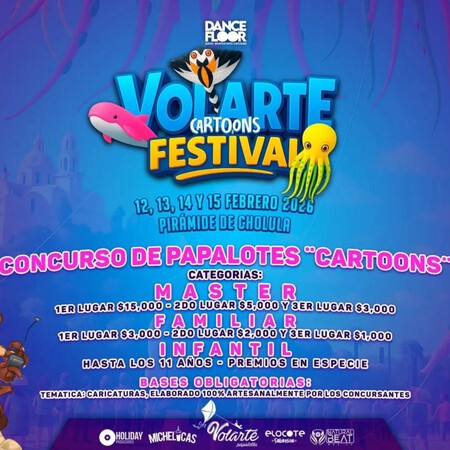 Lánzate a volar un papalote al Festival Volarte 2026 este fin de semana a este Pueblo Mágico de Puebla
