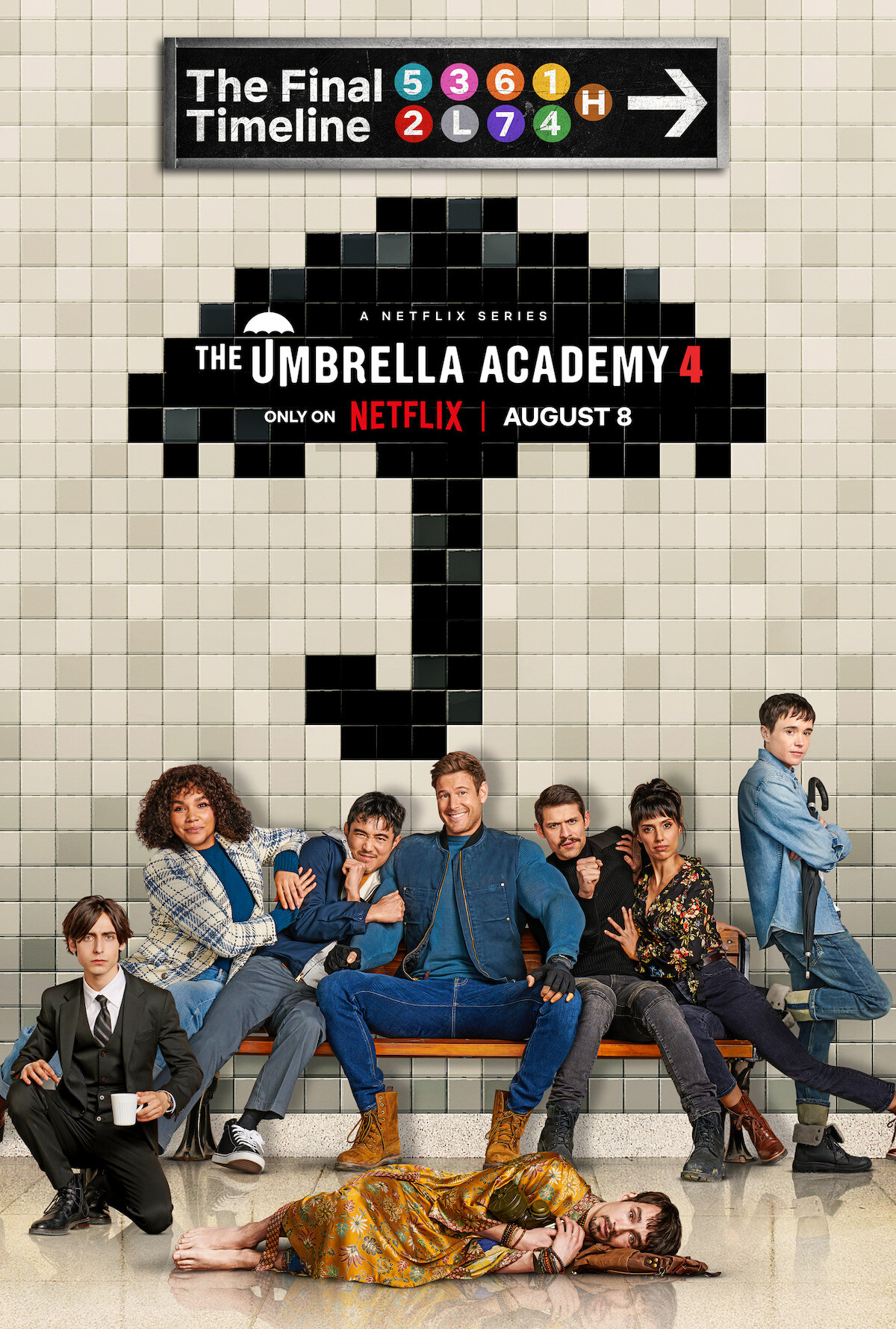 Póster de The Umbrella Academy T.4. Netflix