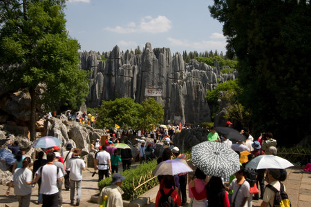 Karst de Shilin: el bosque de Piedra en China