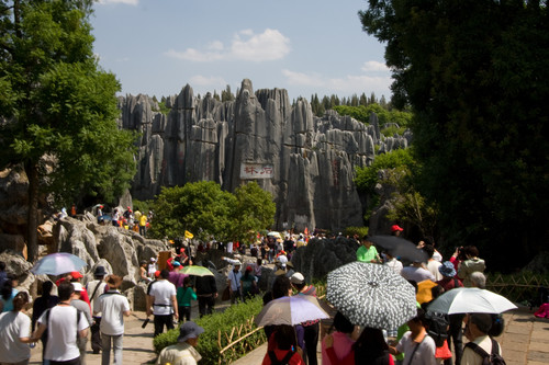 Karst de Shilin: el bosque de Piedra en China