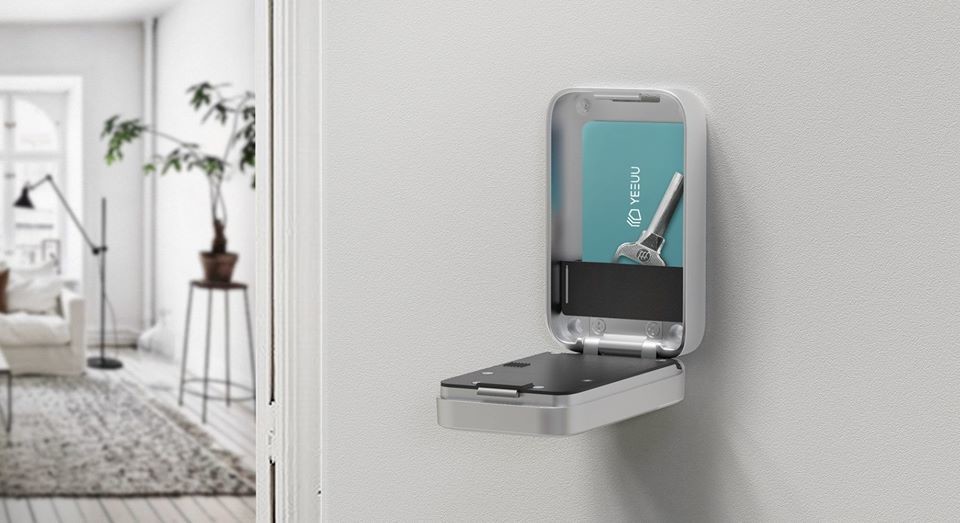 Esta mini-caja fuerte que guarda las llaves de casa quiere ser la alternativa a las cerraduras inteligentes