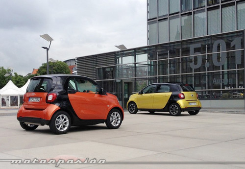 Probamos la nueva transmisión automática de los smart fortwo y forfour, una buena aliada en ciudad