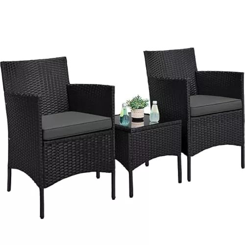 Yaheetech Conjunto de Muebles de Jardín Exterior 