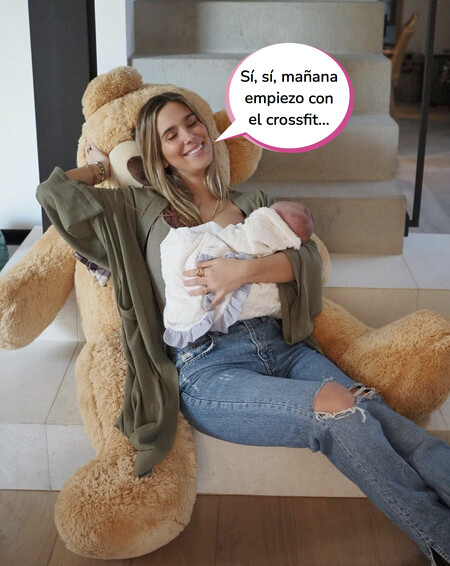 María Pombo, sin prisa por recuperar la figura tras el nacimiento de su hijo Martín: "El cuerpo de la mujer es sabio y necesita sus tiempos"