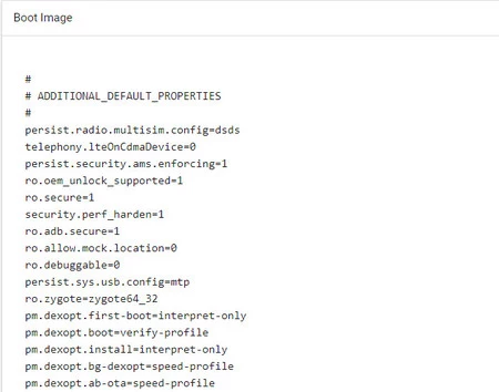 ブートイメージ
