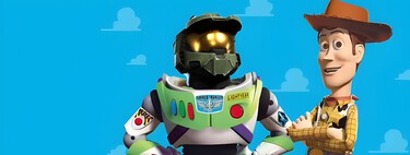 Halo Infinite tendrá algo así como un crossover con Toy Story gracias al modo Forge, o eso busca este jugador 