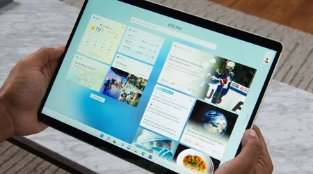 Windows 11 ではタブレット向けに重要な改善が加えられ、エクスペリエンスはタッチにさらに重点を置いています。