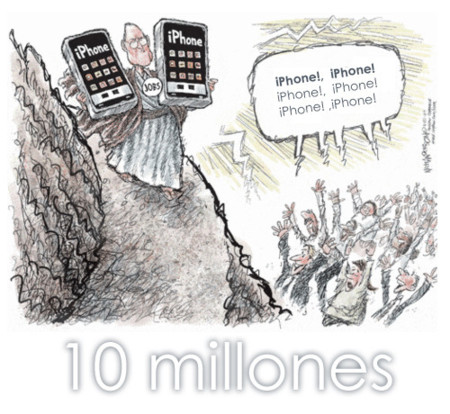 iPhone: la relevancia de vender 10 millones de terminales