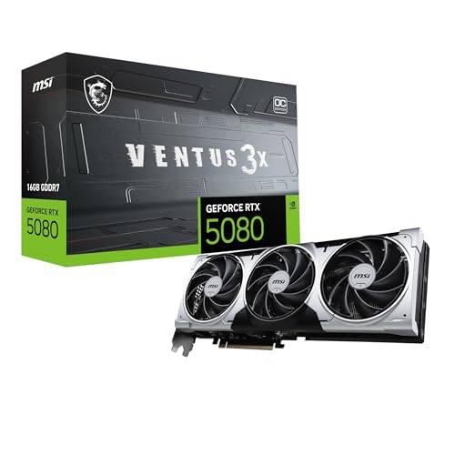 MSI GeForce RTX 5080 16G VENTUS 3X OC PLUS