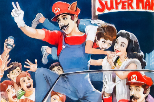 Habría preferido que fuera una IA haciendo de las suyas, pero no. La historia más desconocida de Super Mario es eróticamente extraña 