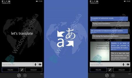Aparecen imágenes de lo que podría ser la nueva aplicación de "Traductor"