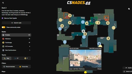 Counter Strike Granadas