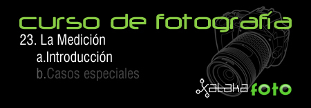 Curso de Fotografía: 23.- La medición