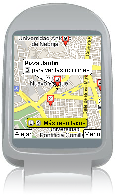 Novedades en Google Maps Mobile