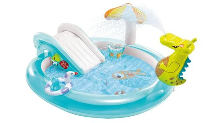 Piscina Hinchable Infantil Con Tobogan