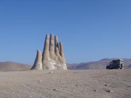 La mano del desierto