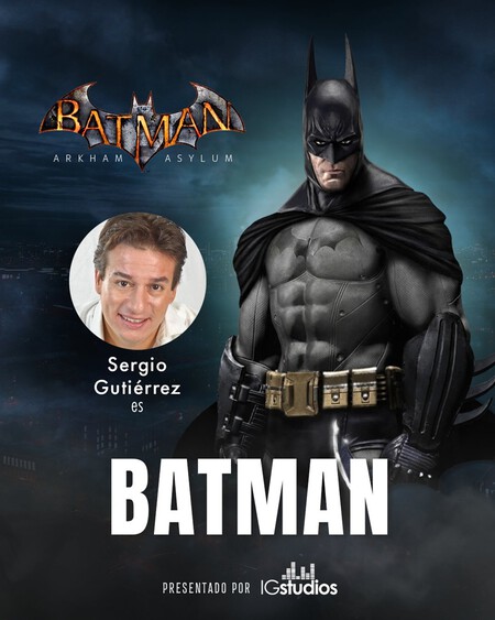 Doblaje Batman Arkham Asylum Latino Actores
