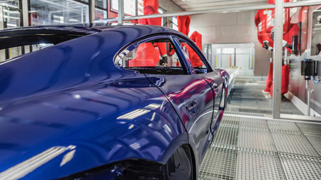 Porsche Taycan fabrica Zuffenhausen carrocería