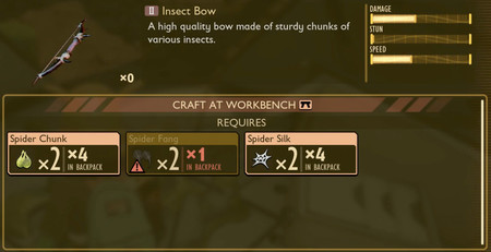 cómo conseguir el mejor arco del juego, el arco de insectos de nivel 2 1 Bucle de insectos 2