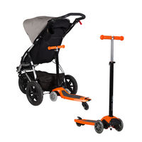 Mountain Buggy Freerider, plataforma para el carrito y patinete a la vez